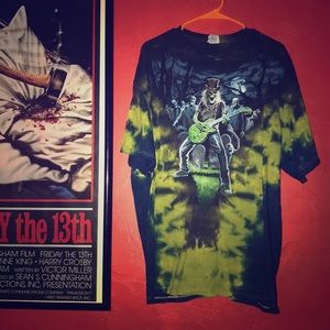 SOLD! Tie  Dye Horror T-shirt